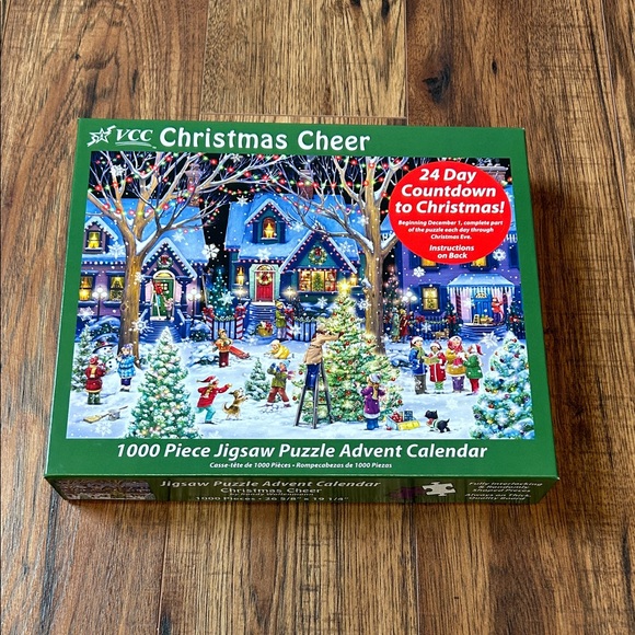 Amazon Other - Amazon Christmas Cheer 1000 Piece  Puzzle